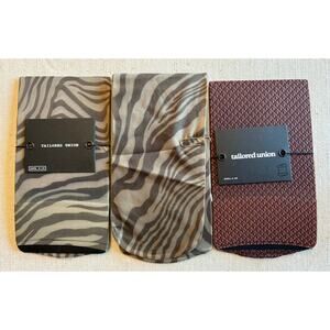 (3) Tailored Union Nylon Socks Size 6-10